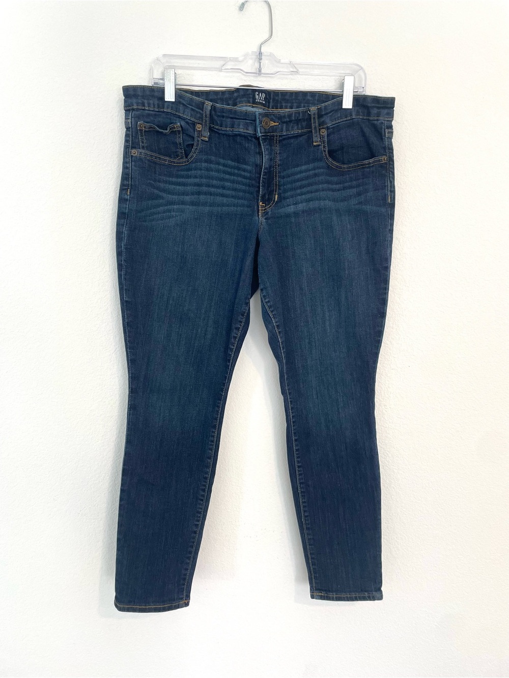 GAP Sculpt Indigo Skinny Women's 16/33 Jeans